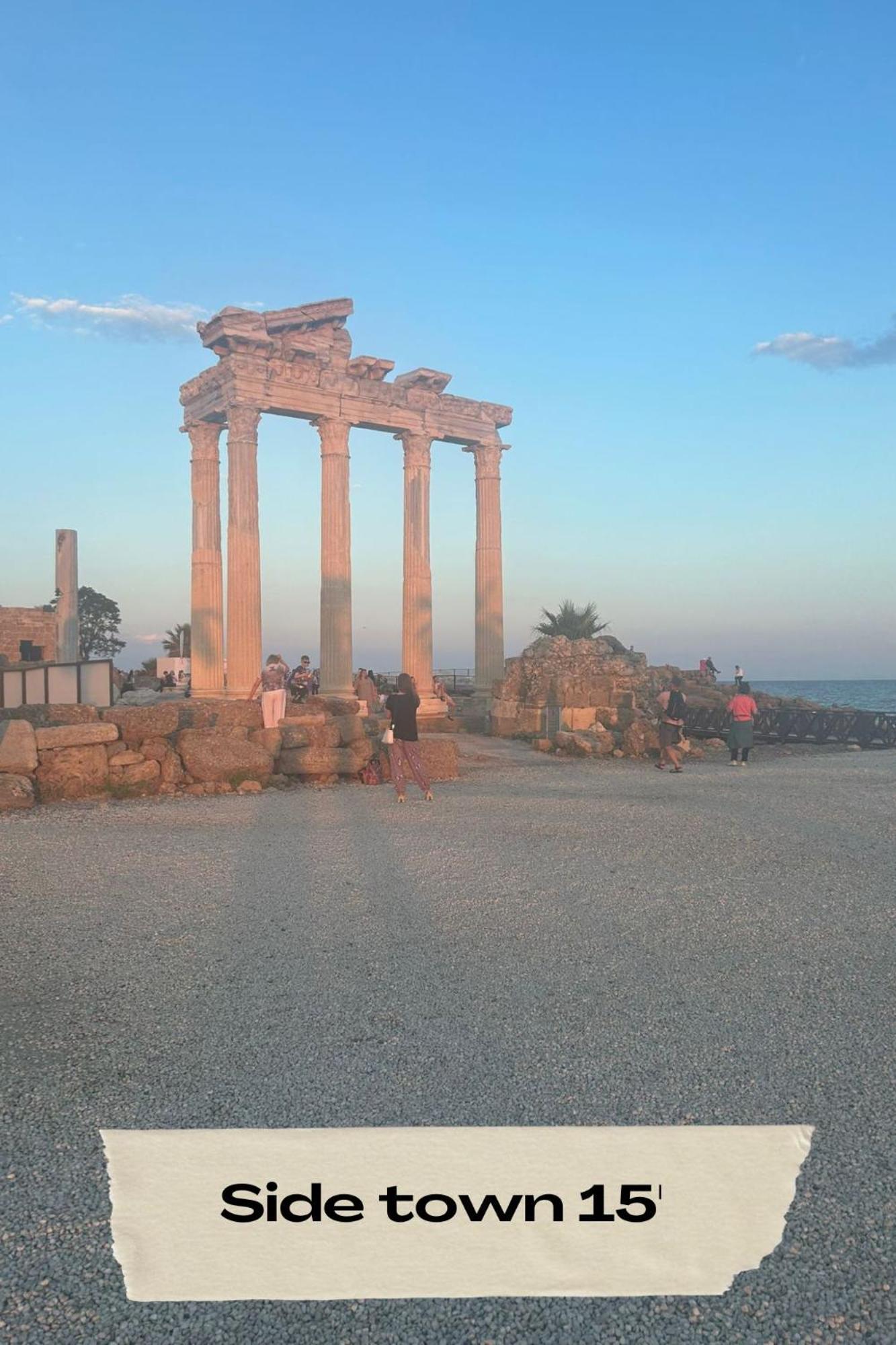 ホテル Luca Antalya シダ エクステリア 写真